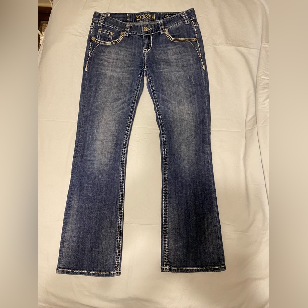 ROCK&ROLL ORIGINAL LOW RISE JEANS GREAT CONDITION SIZE 30x32